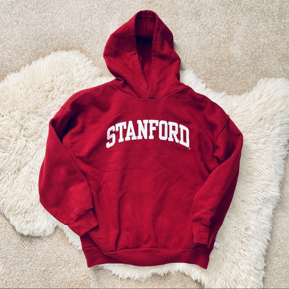STANFORD UNIVERSITY Cardinal red hoodie sweatshirt